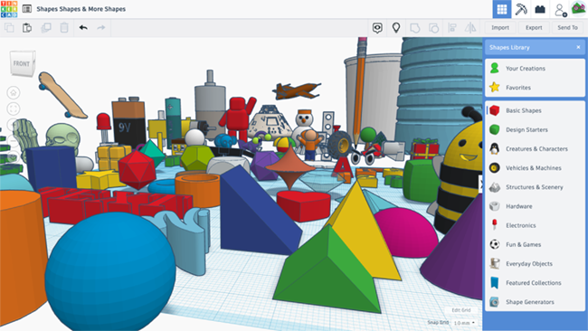 Tinkercad screenshot